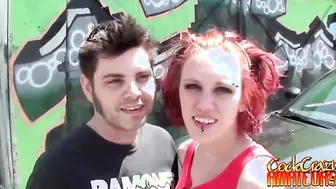 Punk Couple's Raw Sex Adventure - Exclusive Footage