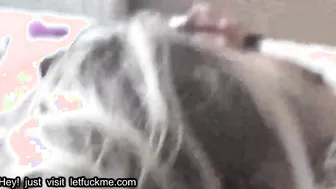 creampie amateur swingers having an interracial threesome orgy