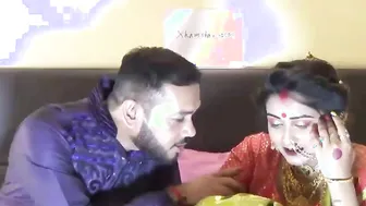 Desi bangali Newl merrid Bhabhi Ki Suhagrat
