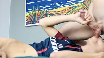 Amazing ladyboy sucked big hard cock