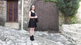 Amandine French 18 year old and already a nasty girl