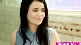 Handsome stepmom has her way with her naughty stepdaughter