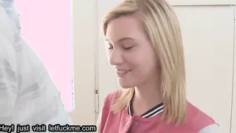 anal pretty blonde teen chloe brooke has a huge crush on clover