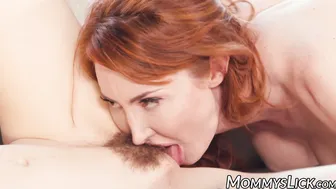 Redhead Kendra James fingering stepdaughter Rosalyn Sphinx