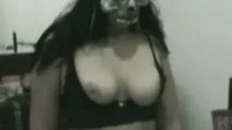 Wearing Scary Costumes While Fucking In Italy On Halloween