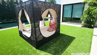 Hijab hotwife cheating with the handyman