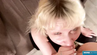 Blonde Babe Kate Gets A Messy Load - Kate White  Moon Imp 2