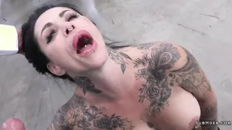 Stocking porn video – Busty sub Alicia Dark enjoys rough fuck