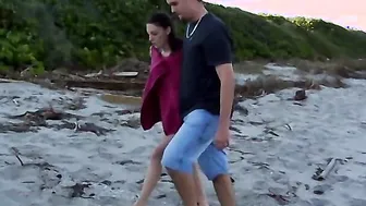 More porn video – First Time Sex On The Beach - Melanie Hicks  Fred 2