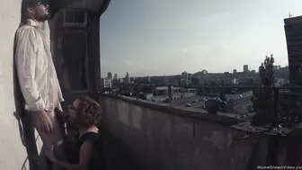 Eva Fucked Out On The Balcony - Eva Fucked Out On The Balcony 2