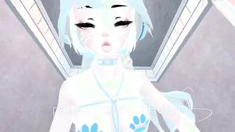 Blue Haired Cat Rope Bdsm Headphones White Thicc Thighs Face Sits Rides