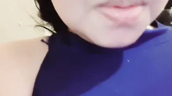 I masturbate inside a outdoors restroom for bimboss day Im on fire