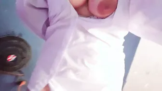 I want my neighbor to watch me while I masturbate