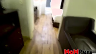 Big titied stepmom  Dames nailed hard by stepsons cock