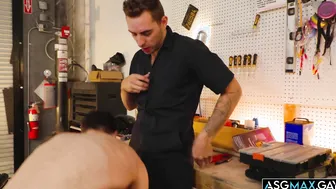 Garage Sex Scene With Carter Woods and Jayden Marcos