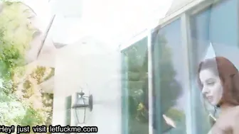 blowjob thick dick delivery man lives out his dream
