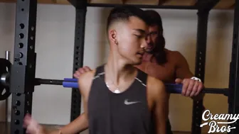 Petite Gay Danny Ice Barebacked By His Gym Instructor Alex
