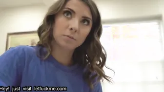 Anal slutty teen ava eden shows up to set ready to fuck
