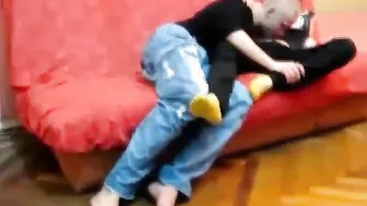 Naughty teen couple