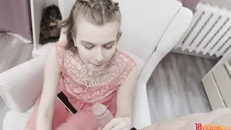 Teens make POV home vid  more