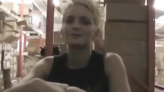 Special job for blondie