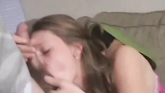 Playful babe gets laid