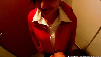 Bored cutie fucked for cash