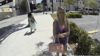 Unexpected office fuck on the floor