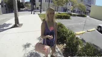 Unexpected office fuck on the floor