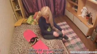 Offered porn video – Fucking snowboarding newbie