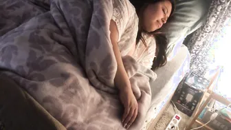 I wake up my stepmom and banged her mouth