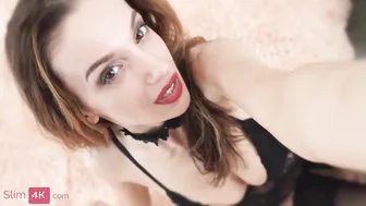 Slender Goddess double screwed