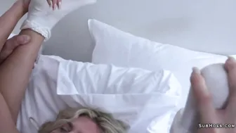 Pussy and throat fuck on Rhiannon Ryder