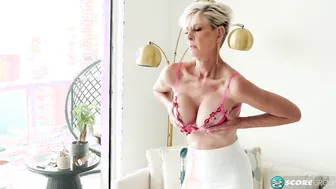 Meet Foxxxy a 60-year-old wife MILF and GILF with big tits and a pierced clit