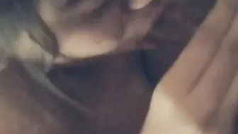 Indian College girl blowjob with her boyfriend in her bedroom