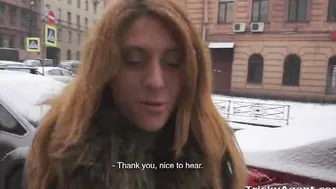 Perky redhead fucking casting