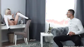 Teen Anal Exploration - First Time Ass-Fucking For A Sexually Curious Coed