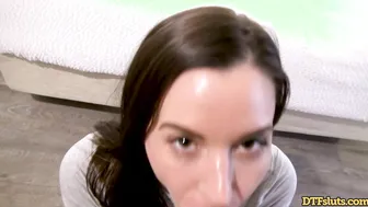 Russian Slut Katty West Fucks Stranger for money