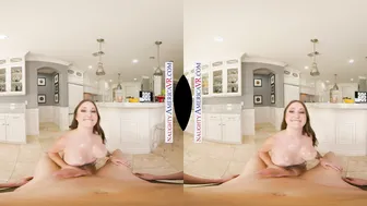 Bella Blu definitely has bigger and juicier tits than her friend does