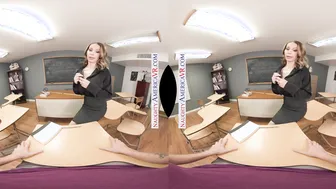 Professor McKenzie Lee Cant Resist Your Massive HardOn and Demands a Sensual Tits Spraying Session