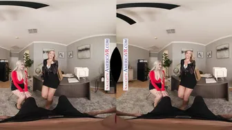 Delivery man brings a mouthful to Crystal Clark and London Laurent