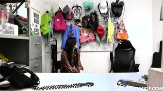 Security porn video – The security guard finds jewelry stuffed in her bra