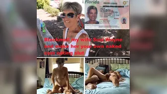 Make my wife Susi Wayne your own naked cum eating ass rimming slut