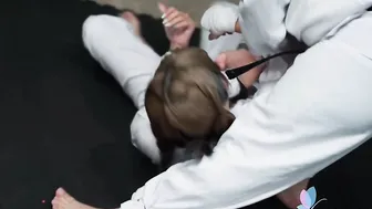 Bad Bad Fucks Her Karate Master In The Dojo