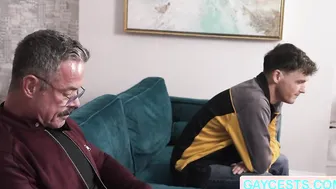 Mr Scott fucks his boy Hunter Scott tight ass