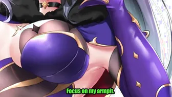 Mona makes you cum with her feet [Hentai JOI] [Feet Armpits Femdom Humiliation]