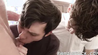 Zayne Bright and Dakota Lovell teased by stepdad Dale Savage