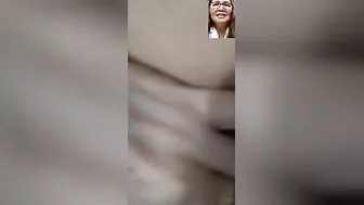 Horny fat Filipina shower and masturbate on cam whatsaap +971503256349
