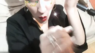bimbos Power HUGE SEX TOY LeaFrank Head With BIG JIZZED