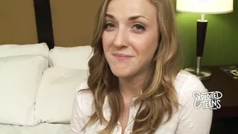 Karla Kush goes all the way into her first porn